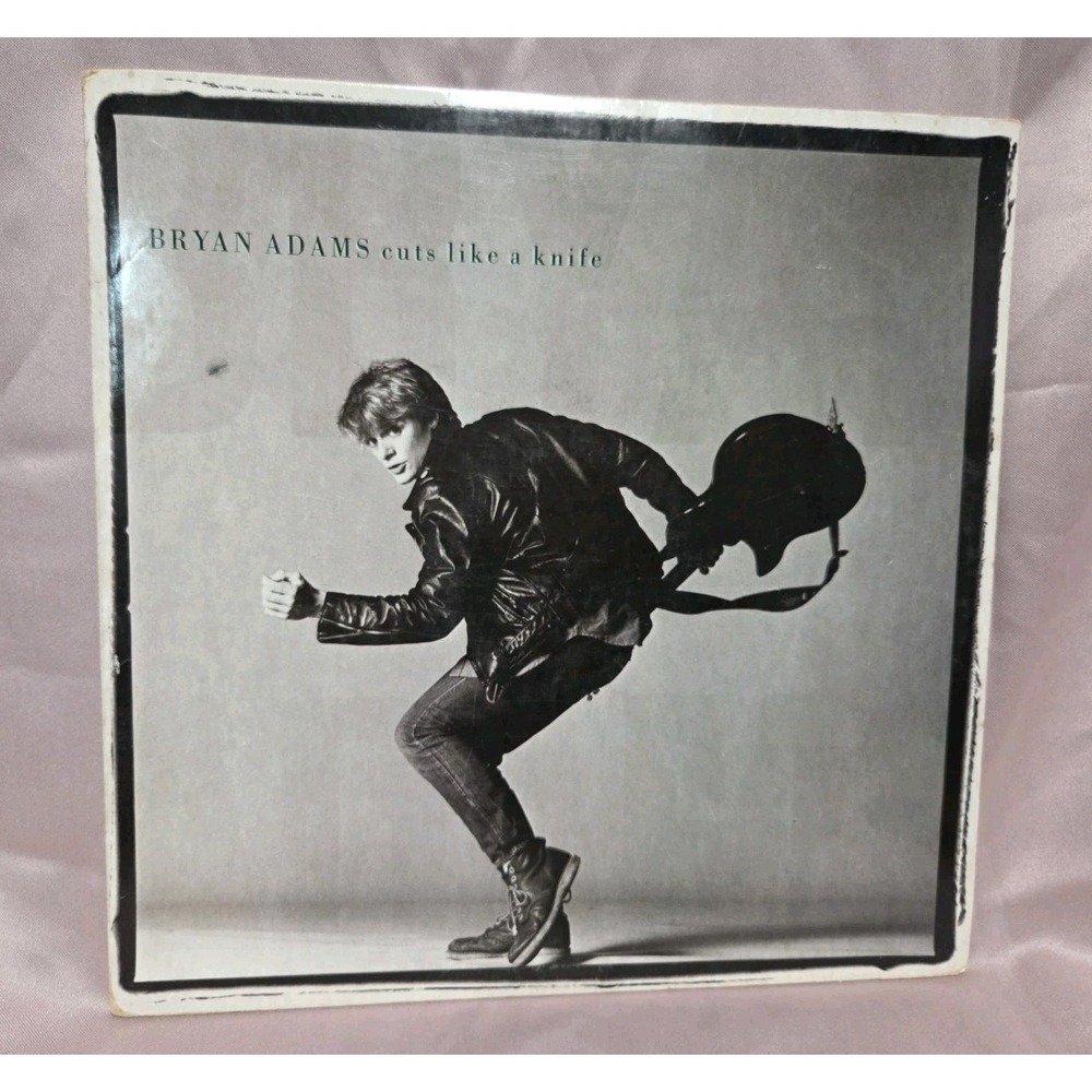 Bryan Adams - Cuts Like A Knife Vinyl LP W/Orig Insert